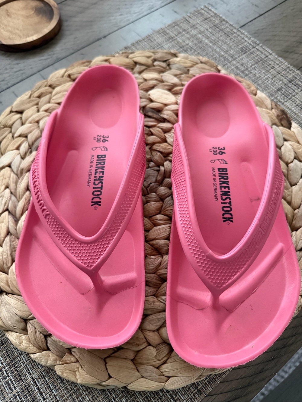 Birkenstock Vibrant Pink EVA Clog Sandals